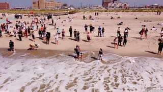 PEOPLE ENYOYING SAND BEACHES