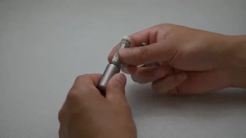 Modular Design Titanium Pill Case, Pen, Cutter, Lighter, etc