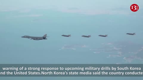 U.S., South Korea stage joint air exercise after North Korea's ICBM launch