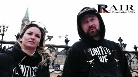 Ottawa: Interview with Freedom Fighters Canada Members - Truckers Freedom Protest Continues