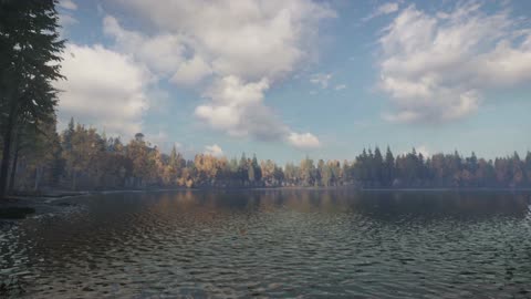5 Minutes Of Lake Ambience in theHunter: Call of the Wild |Revontuli Coast|