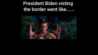 Breaking News! President Joe Biden visiting the border footage released!