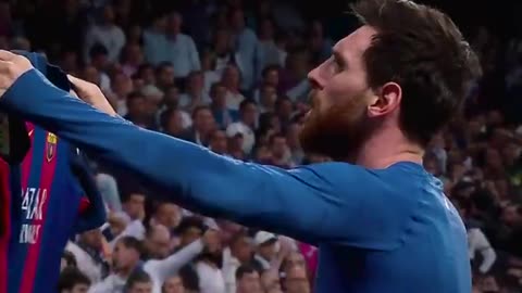 Lionel Messi “Shirt off”