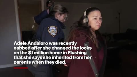 NY Home Owner arrested for changing the locks in her own home.