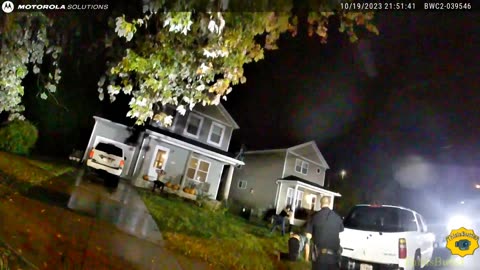 Canton police release bodycam of officer fatally shooting dog while responding to domestic dispute