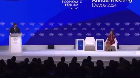President of Argentina Javier Milei STUNS Room Of Globalists At The World Economic Forum