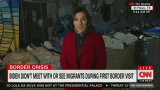 Even CNN Calls Out Biden’s Official Reason for Not Seeing Migrants During His Visit