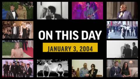 On This Day 3 January 2004