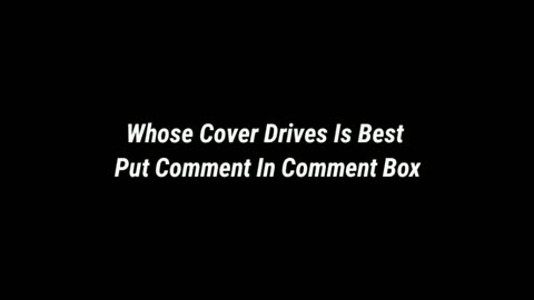 Babar Azam vs Kohli cover drive