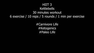 Backyard Workout 3 (HIIT - Kettlebells)