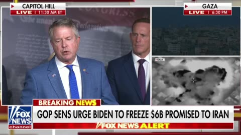 GOP Senators speak on freezing Iran’s $6 billion