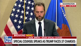 Special Counsel Jack Smith Addresses The Trump Indictment