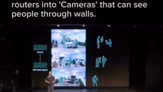 A.I. using wifi routers as cameras