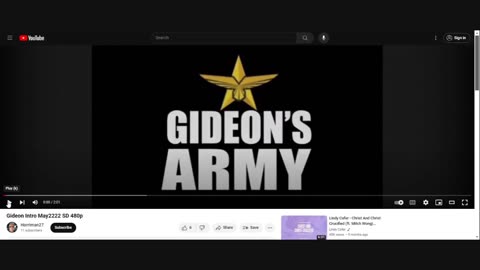 GIDEONS ARMY 3/12/24 @ 930 AM EST TUESDAY