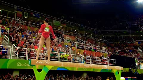 Lauren Hernandez🇺🇸 BALANCE BEAM finals 2016 olympic games 🥈