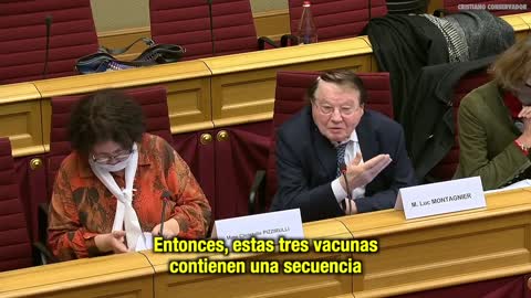 LUC MONTAGNIER ANTE PARLAMENTO DE LUXEMBURGO