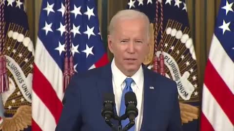 Biden: "The overwhelming majority of the American people support my economic agenda."