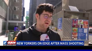 New Yorkers on edge after mass shooting