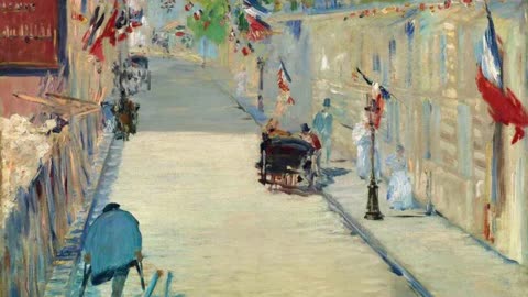 One hour of beautiful Edouard Manet paintings: landscapes, portraits, still life for your Frame TV