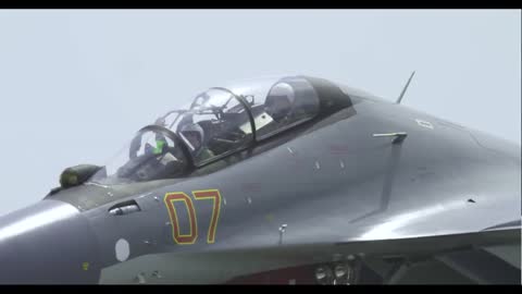 Su-30SM fighter In Actions