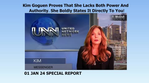 Kim Goguen Proves That She Lacks Both Power And Authority. She Boldly States It Directly To You!