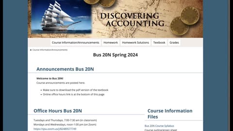 Bus 20N Website Introduction Spring 2024