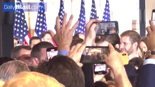 11.15.22 Trump Family after Speech