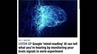 CONNECT the DOTS! GOOGLE A.I Can now READ your MIND and tell what MUSIC you just Listened to!