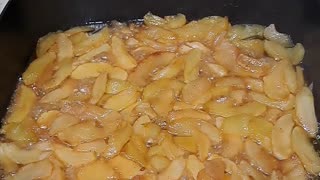 Yummy fried apples