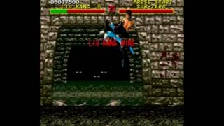 Mortal Kombat Arcade Edition (Sega Genesis) Liu Kang Playthrough