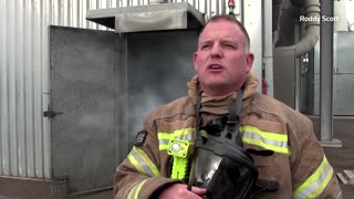 AI helmet helps firefighters 'see' through smoke