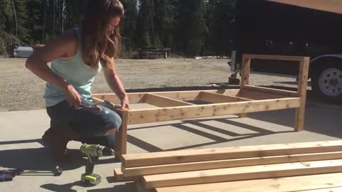 How to Build a 2x4 Outdoor Sectional Tutorial