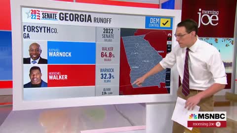 Steve Kornacki: GOP In Georgia Needs To Pull Rabbit Out Of Hat In Terms Of Voter Turnout