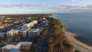 🔥 BRIBIE ISLAND 🐬 Sunset by Drone 🌞