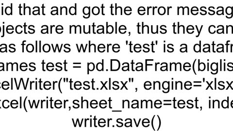 Export from pandas to_excel without row names index