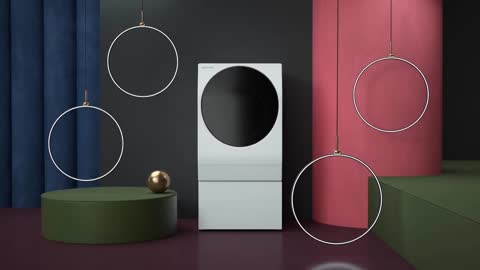 LG SIGNATURE WashingMachine - Just spin for softness (Collaboration with Santi Zoraidez)