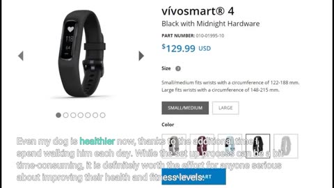 Customer Comments: Garmin vivosmart 4, Activity and Fitness Tracker w/ Pulse Ox and Heart Rate...