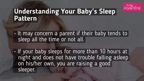 10 To 12 Month Old Baby's Sleep Basics