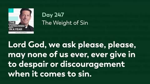 Day 247: The Weight of Sin — The Catechism in a Year (with Fr. Mike Schmitz)