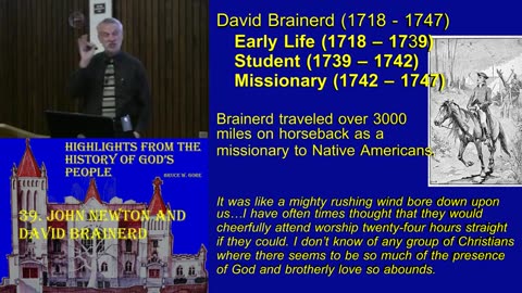 39. John Newton and David Brainerd