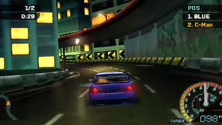 NFS Underground Rivals - Novice Lap Knockout Event 4 Race 1 Silver Difficulty(PPSSP HD)