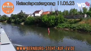 Heimatspaziergang 11.06.2023, Bernburg steht auf!© e.V.