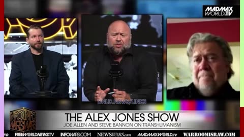 Alex Jones & Steve Bannon: So God created man in His own image, in the image of God created He him, Genesis 1:27 - 7/31/23