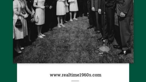 June 21, 1962 - JFK Welcomes Glen Lake, Michigan High School Graduating Class