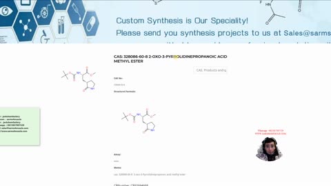 2-oxo-3-Pyrrolidinepropanoic acid methyl ester CAS: 328086-60-8