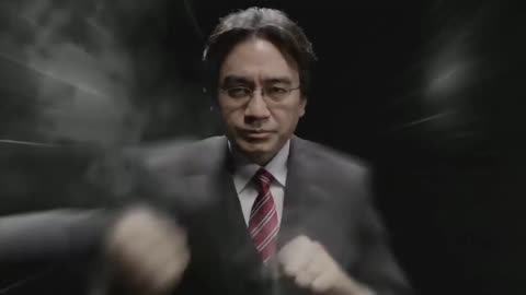 STANDING HERE, I REALIZE but it's REGGIE vs IWATA