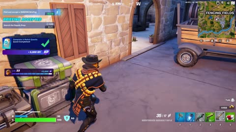 Fortnite C5S2 Daily Q Find and accept a Shadow briefing