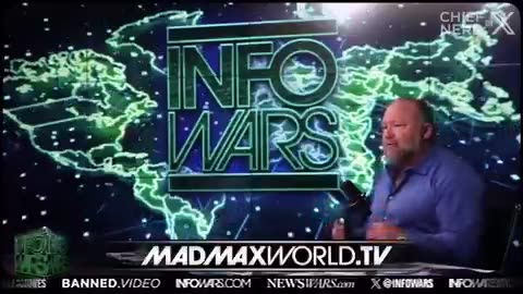 Alex Jones Begs Trump to Stop Bragging About the COVID Vaccines