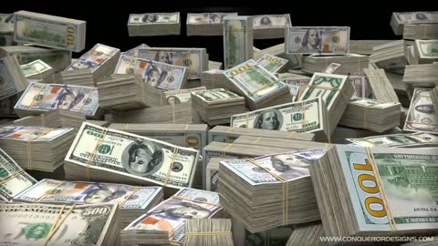 BILLIONS of DOLLARS ($100, $500, $1,000) Wealth Visualization, Manifestation, Abundance HD