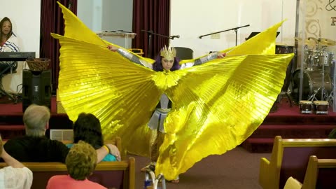 Angel Warrior calling God's Children out of the Wilderness